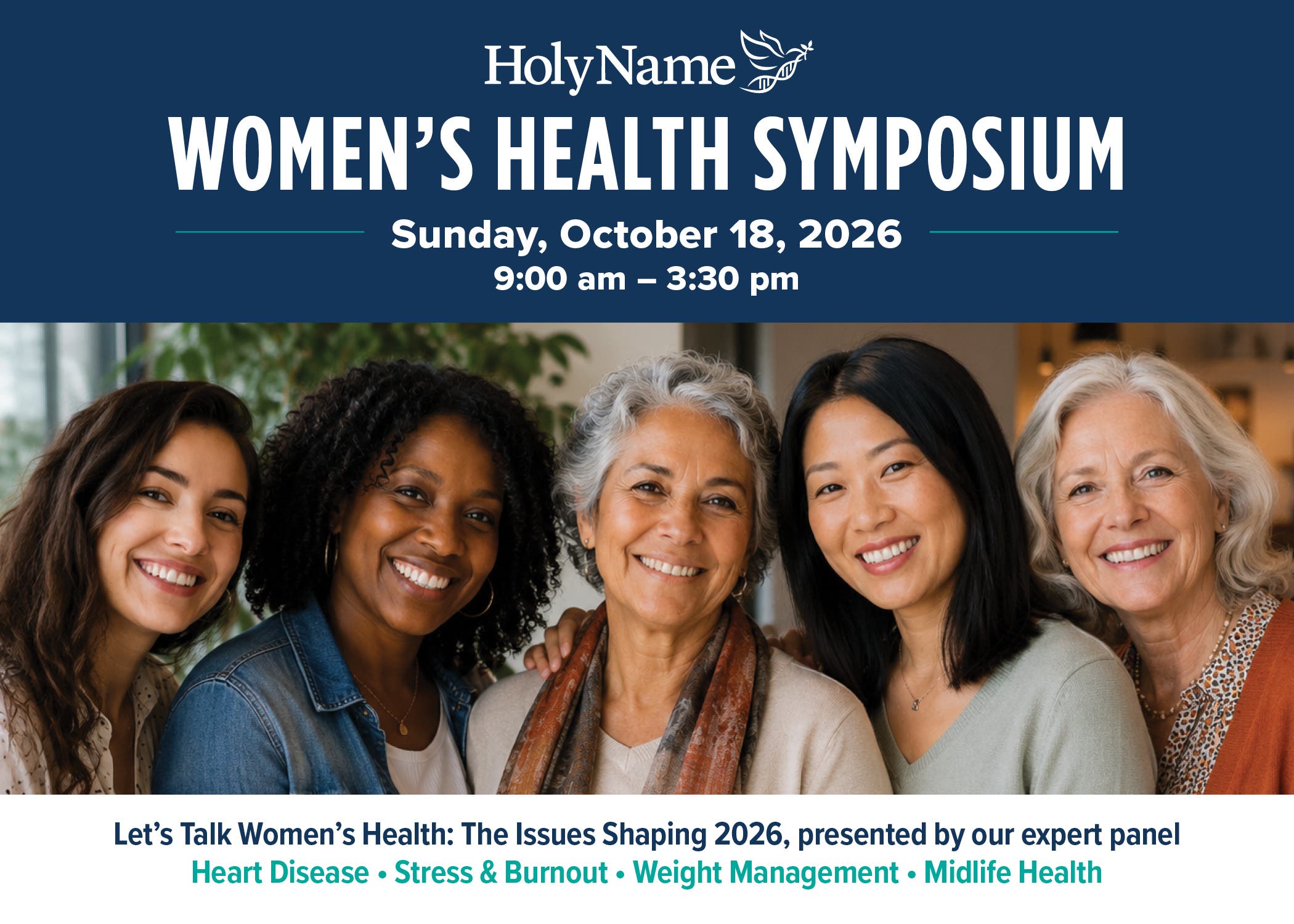 Holy Name’s Second Annual Women's Health Symposium