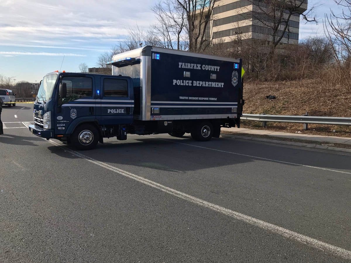 A pedestrian died in a Tysons hit-and-run Tuesday morning.