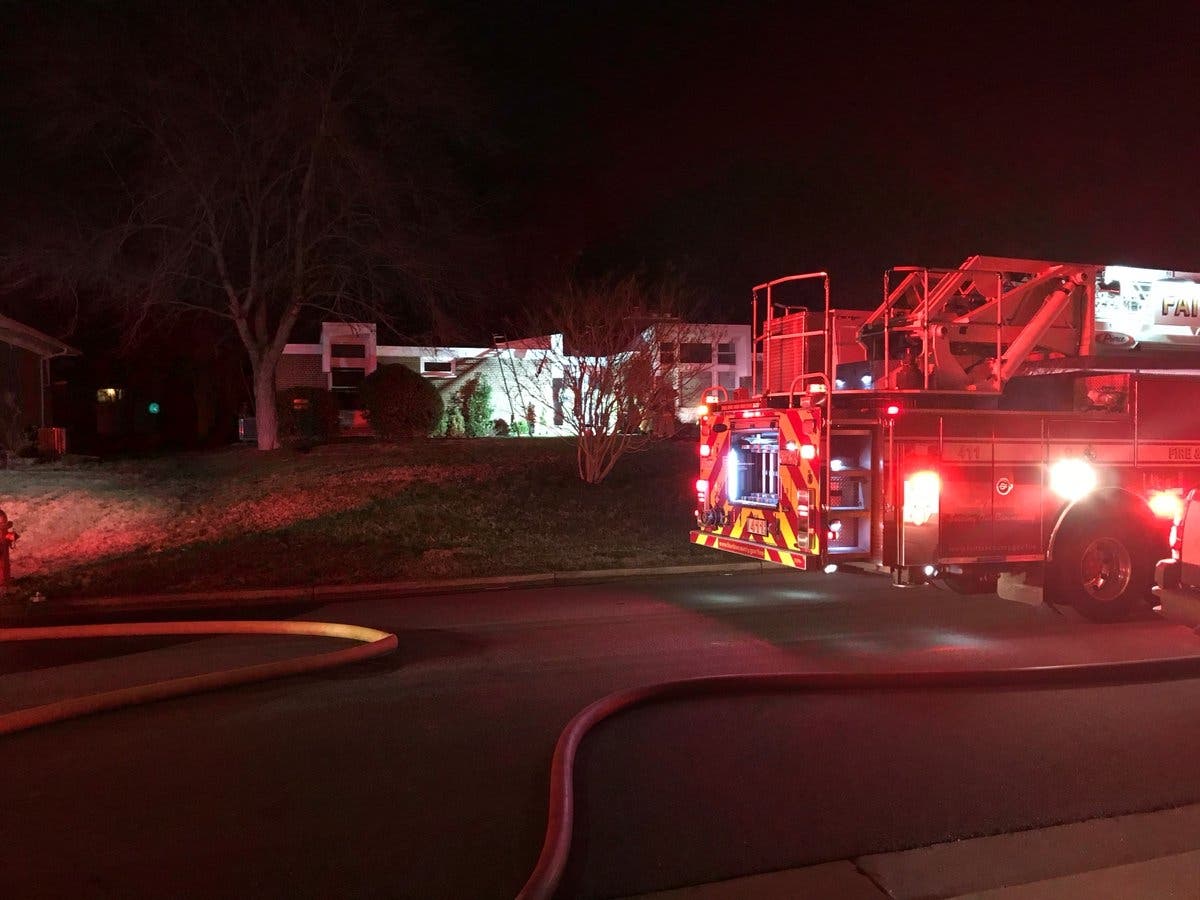 Smoke alarms helped residents safely escape from a Groveton house fire.