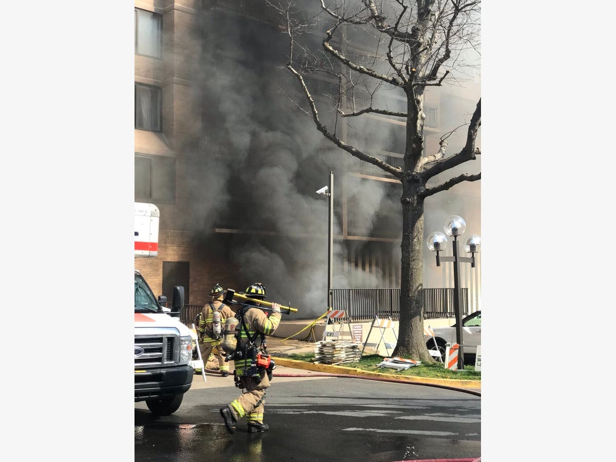 A transformer fire caused smoke to enter a residential high rise in Bailey's Crossroads.