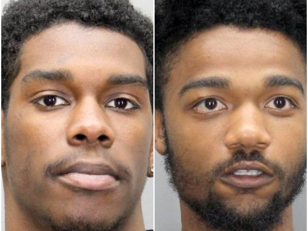 Two men were charged for a Feb. 12 shots fired incident on Telegraph Road.