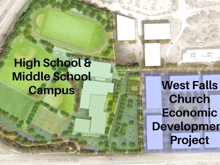 A comprehensive agreement for the West Falls Church development was approved by city council.