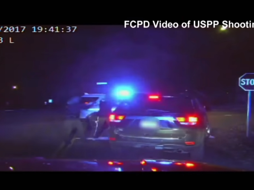 Fairfax County Police released footage showing the pursuit and fatal shooting of Bijan Ghaisar by Park Police officers.