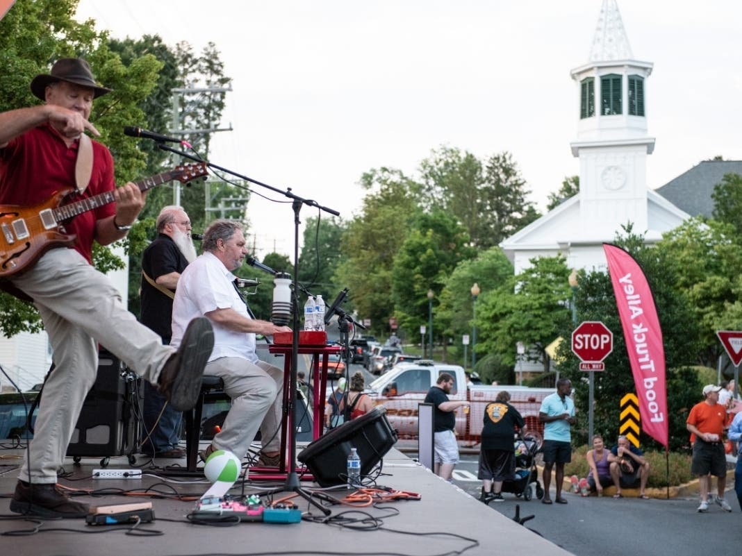 Vienna's Chillin' on Church block parties are held during the summer months.