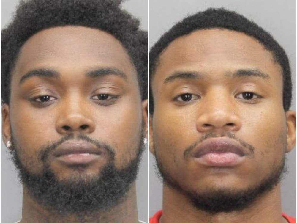 Kevin Caldwell (left) and Andrew Collins were charged for a sexual assault of a girl in Mount Vernon.