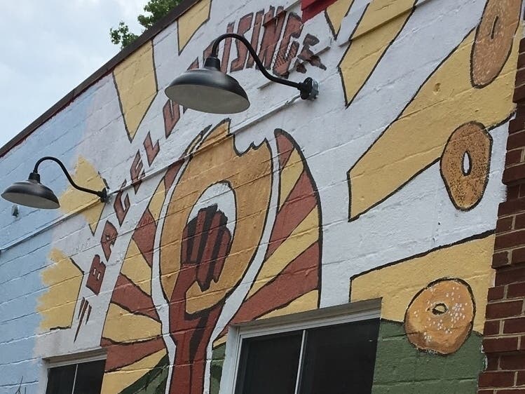 Bagel Uprising has opened its brick-and-mortar store at the former Happy Tart location in Del Ray.