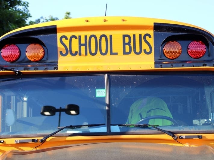 The Here Comes the Bus app provides bus tracking notifications for Falls Church City Public Schools.