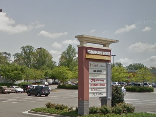 Part of the Graham Park Plaza shopping center in West Falls Church will be redeveloped.