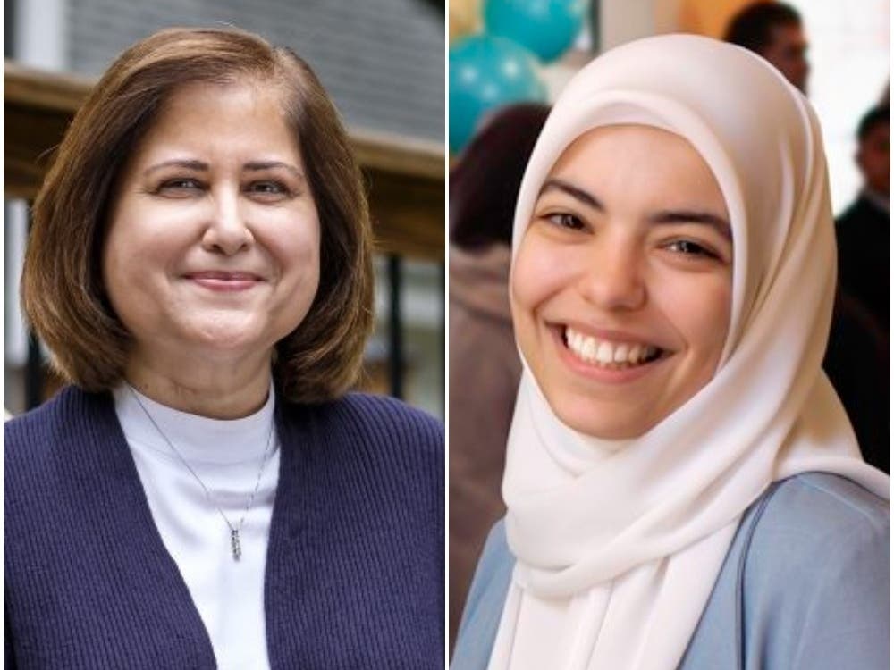 Ghazala Hashmi​ (left) and Abrar Omeish made history as the first Muslim women elected in Virginia. 