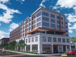 Amazon's donation to Carpenter's Shelter will help with the completion of its new building.