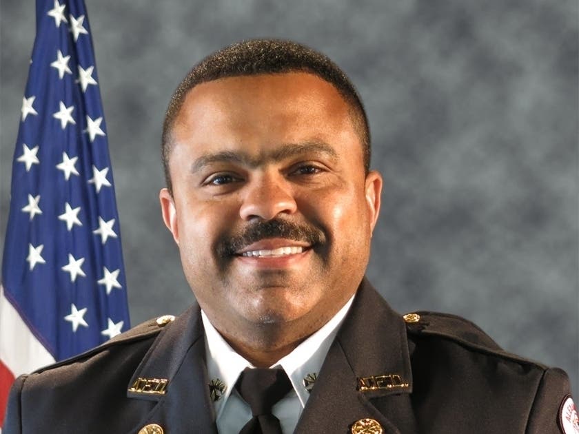 Corey Smedley becomes Alexandria's first African American fire chief with his appointment to the permanent position. 