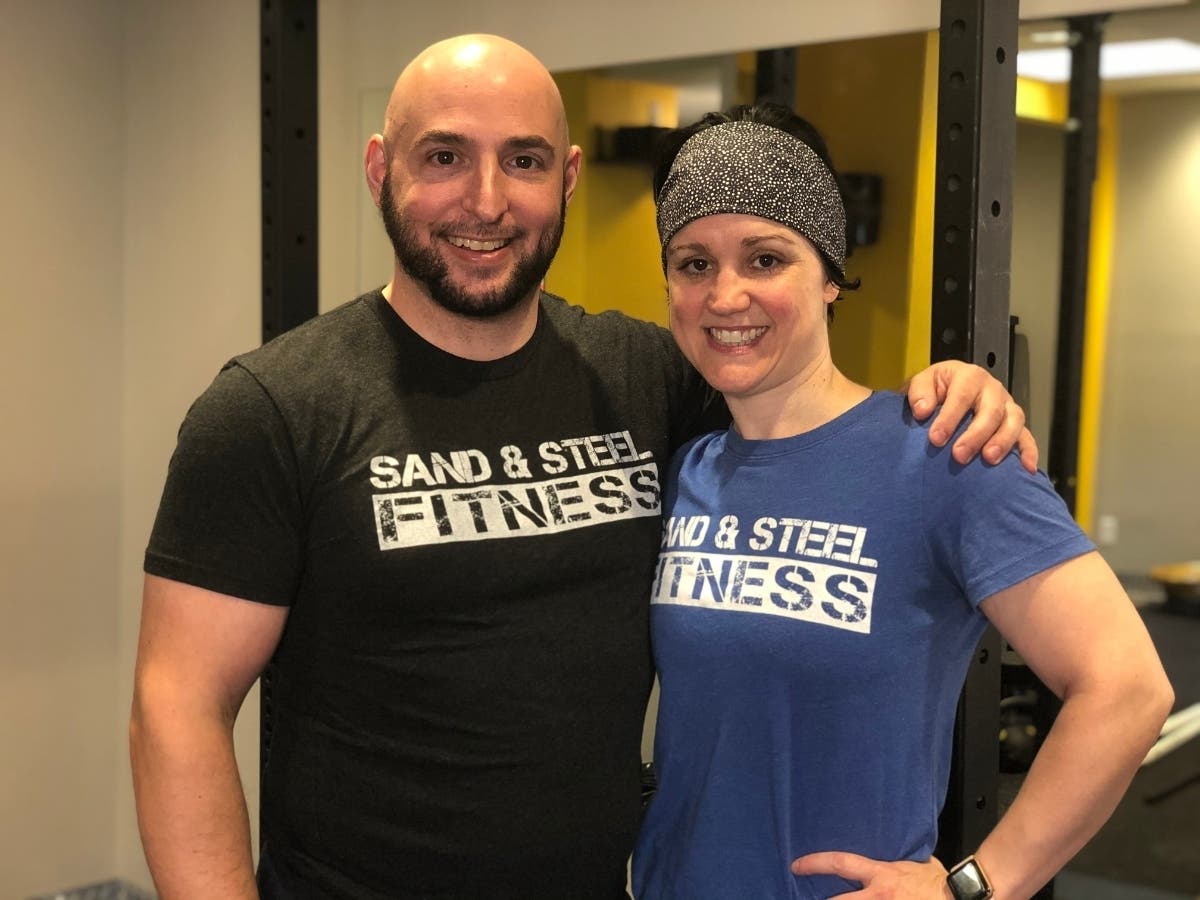 Dawn Anderson and Paul Roberts have expanded services at Sand and Steel Fitness at their larger location. 