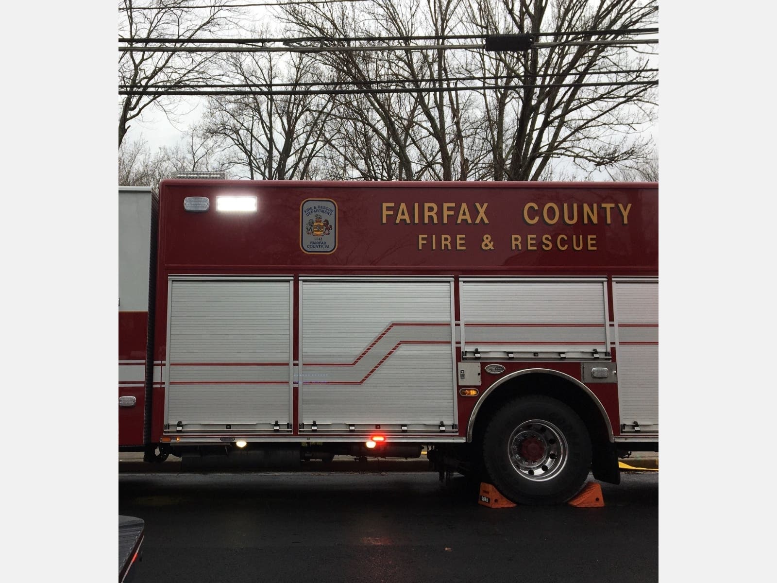 Two people are receiving Red Cross assistance after a fire in Groveton on Thursday, April 23.