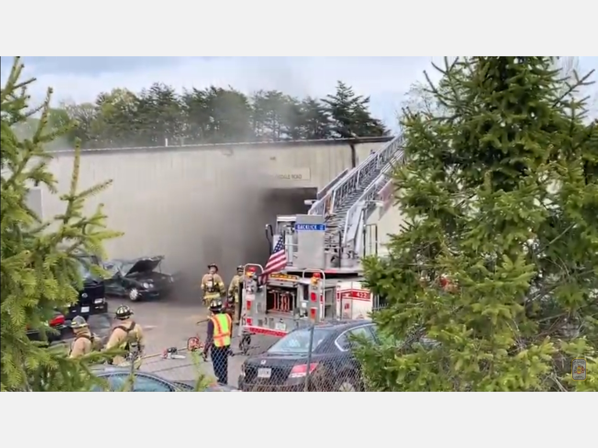 A fire at a vehicle repair shop went to two alarms in Springfield on Wednesday, April 29. 