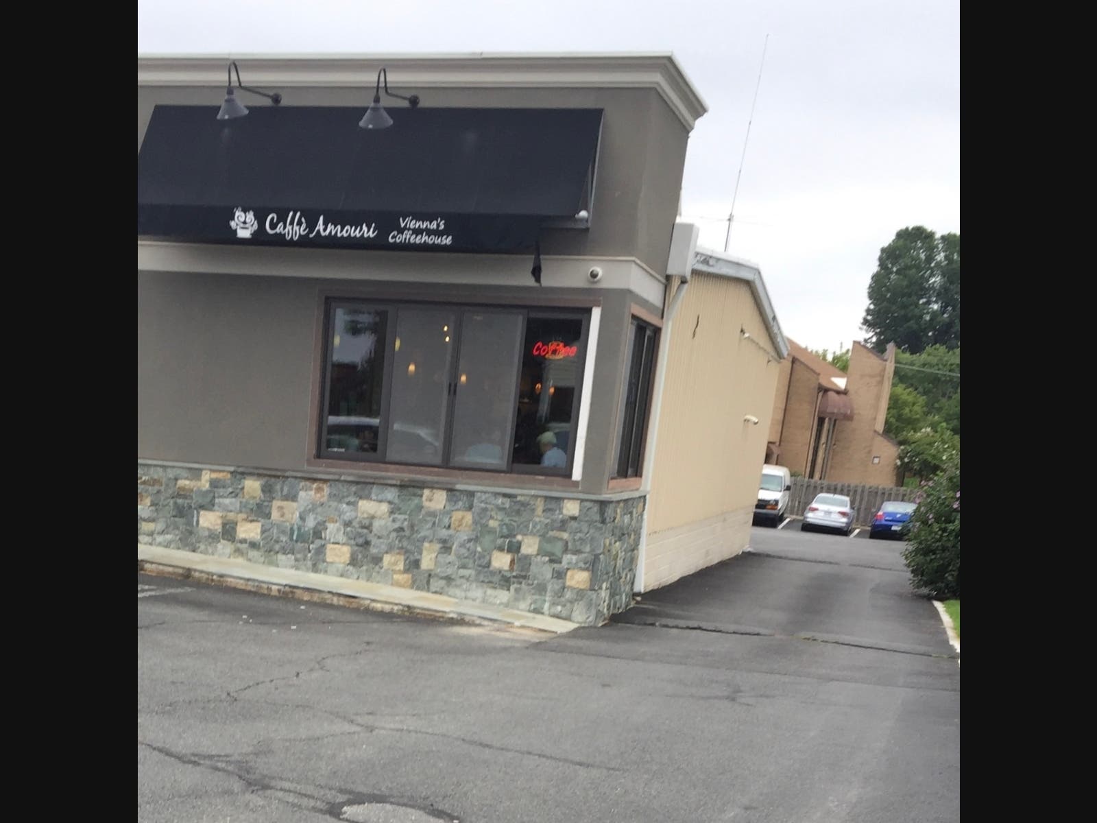 Caffe Amouri is the start and end point of the Feeding Families 5K through May 31 in Vienna.