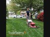 A new student-run business in McLean is offering outdoor work for teens contact-free during the pandemic. 