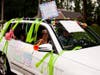 Neighbors held a drive-by parade for six high school graduates 