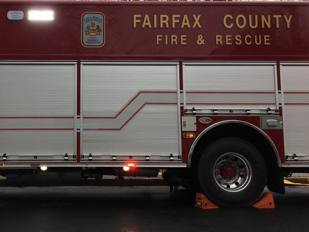 A resident was taken to the hospital during a townhouse fire in Annandale on Sunday, June 14.