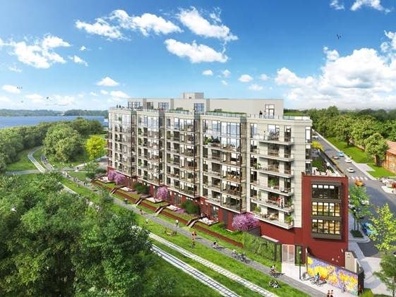 The Muse condominium development in Old Town North will move MetroStage to a new location. 