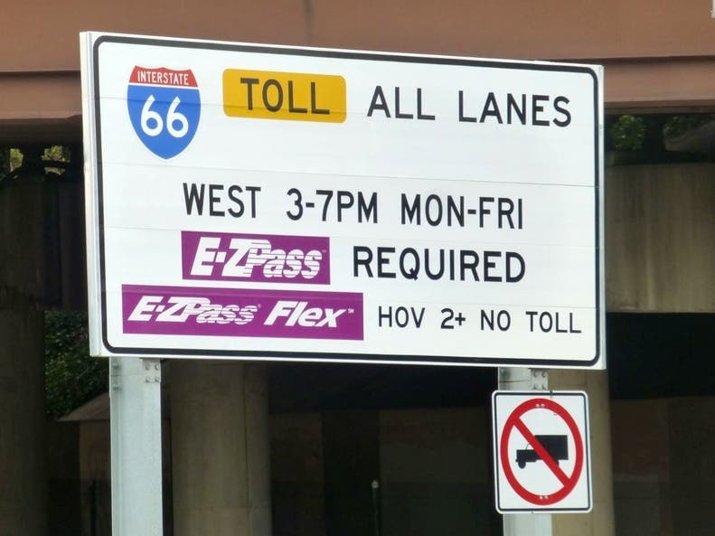 The Virginia Department of Transportation will close ramps on two I-66 exits overnight on different days.