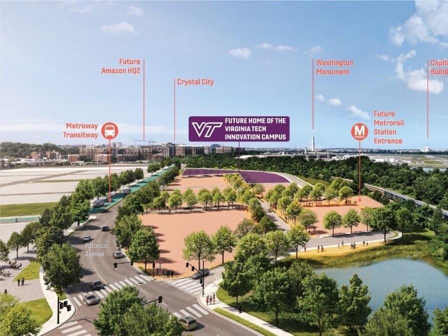 Virginia Tech announced a Innovation Campus Advisory Board as remote classes for its first students are underway.