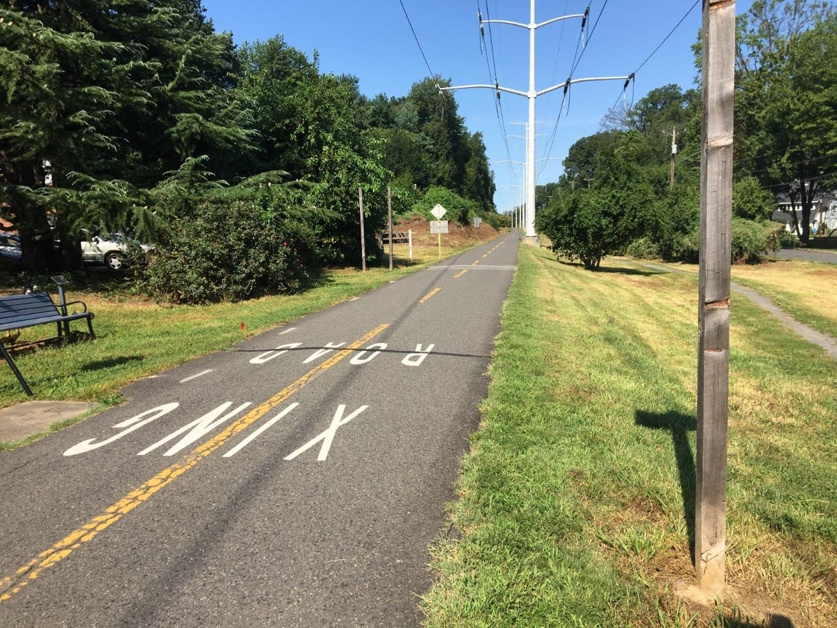 A section of the Washington and Old Dominion Trail for bikers and pedestrians runs in Falls Church.