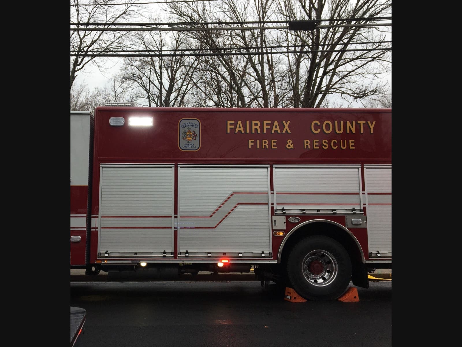 One resident has non-life-threatening injuries after a Bailey's Crossroads fire on Thursday, Nov. 12.