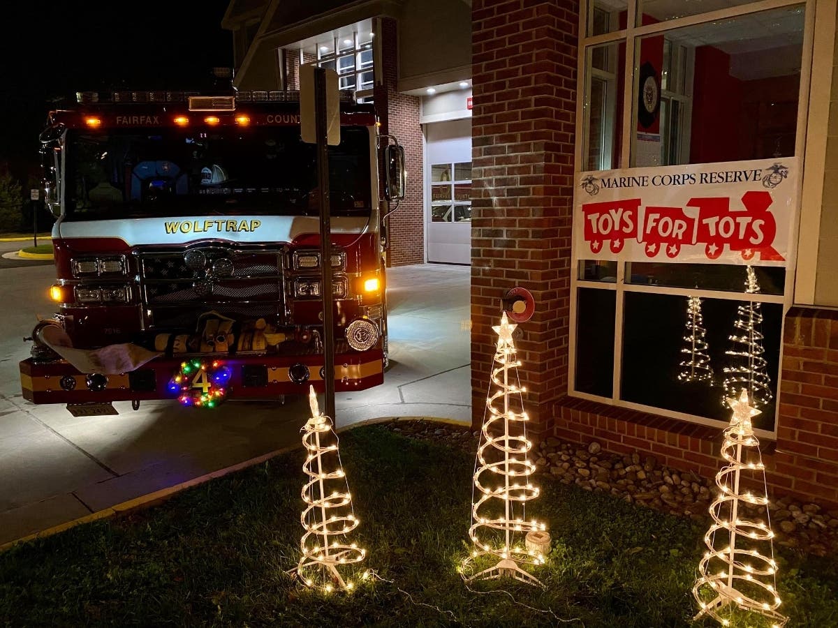 Fairfax County Fire and Rescue is collecting donations for the annual Toys for Tots campaign.