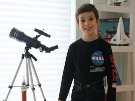 An astronaut at the International Space Station will answer a question from Alexandria's own Andras Jacobson on Thursday, Dec. 3.