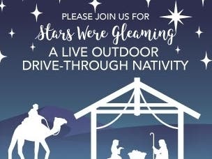 A Drive-Through Outdoor Live Nativity Event with Christmas Lights will be held on Dec. 11 and 12.