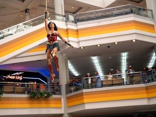 "Wonder Woman 1984" starring Gal Gadot features filming in Alexandria's Landmark Mall, as the movie takes place in the 1980s.