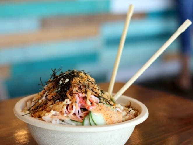 Island Fin Poké Co. will open on Jan. 18 in Falls Church, making it the franchise's second DC area location.