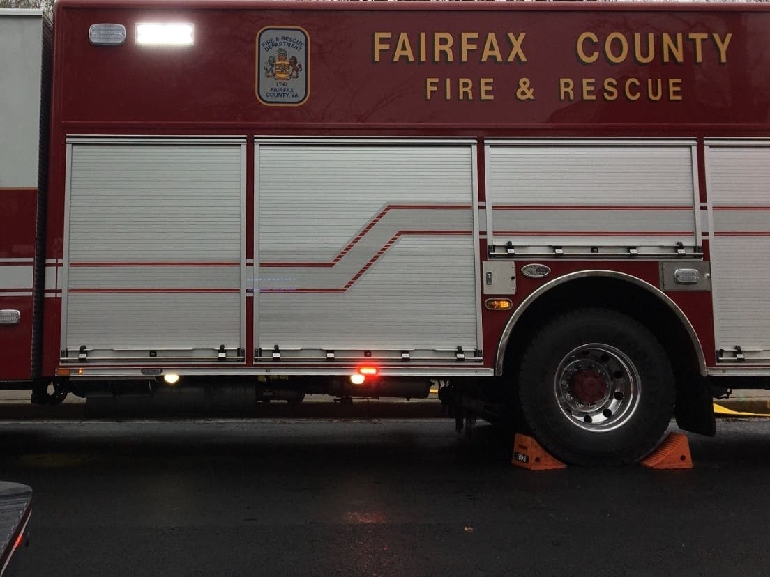 A sprinkler system extinguished a fire at a Huntington high-rise building on Saturday, March 27.