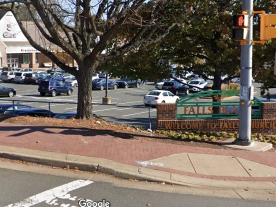 Falls Plaza shopping center will be renamed Birch & Broad and undergo renovations.