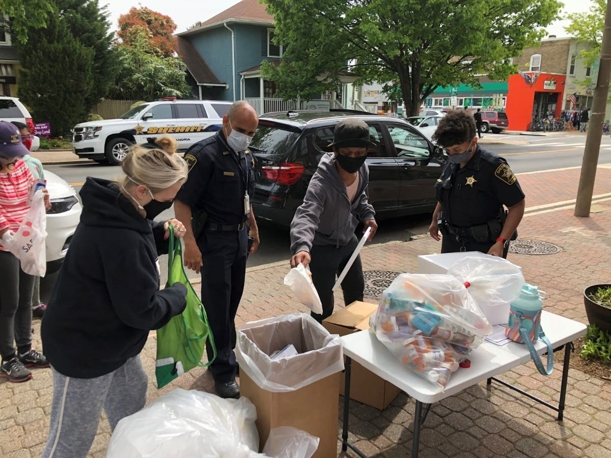 The Drug Take Back Day in Alexandria collected 442 pounds of unwanted medications on Saturday, April 24.