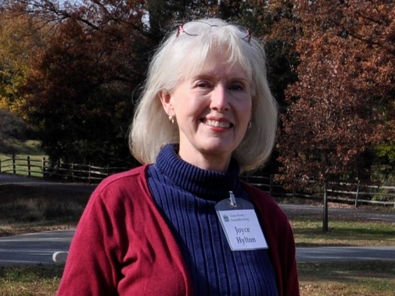 Joyce Hylton, a master gardener volunteer with the Virginia Cooperative Extension, won Alexandria's 2021 Ellen Pickering Environmental Excellence Award.