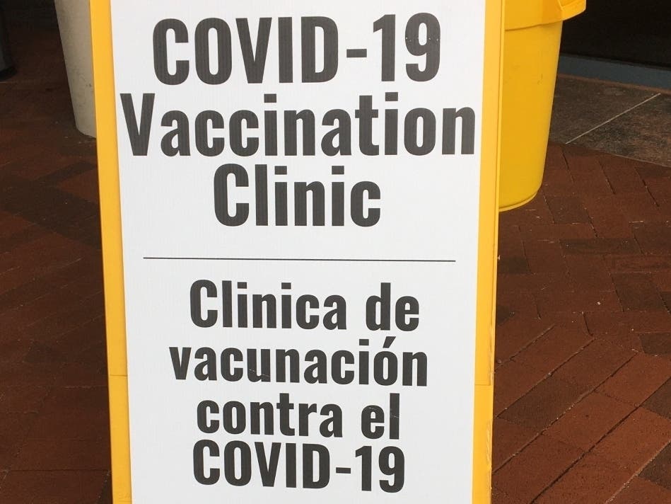The Mount Vernon Vaccine Equity Clinic is open at the former Safeway store in Hybla Valley and has free shuttle service on weekends.