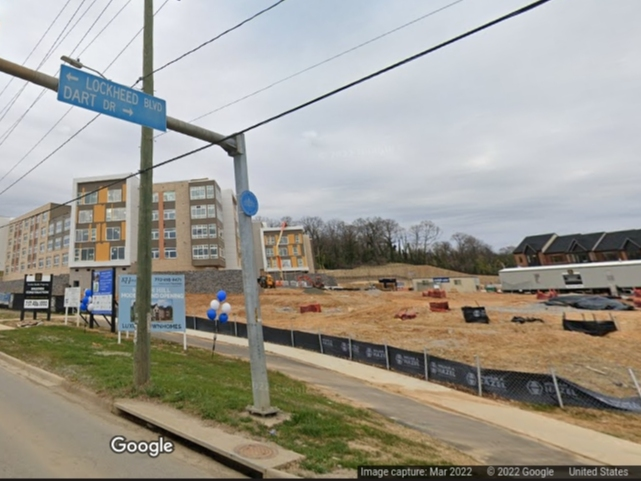 Construction will start on a park as part of the North Hill residential development along Richmond Highway in Hybla Valley.