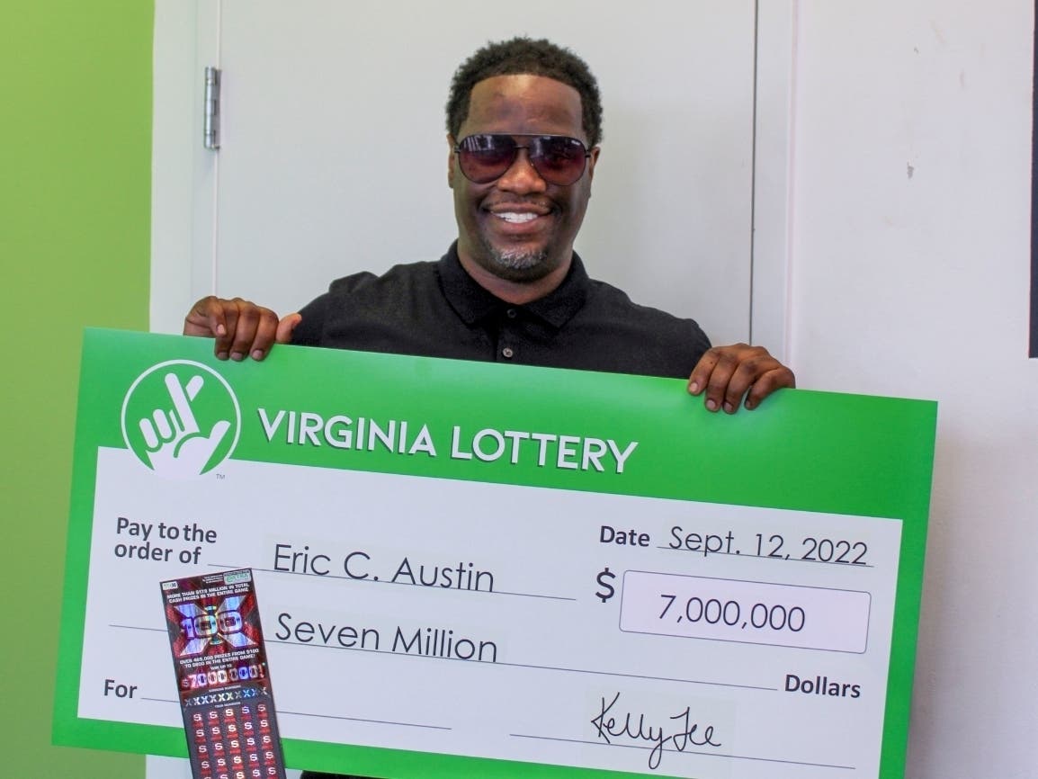 A man won a $7 million top prize in a Virginia lottery game with a ticket purchased in Alexandria. 
