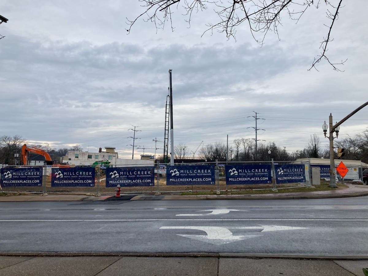 Future development Modera Falls Church had a groundbreaking this week across from Founders Row. 