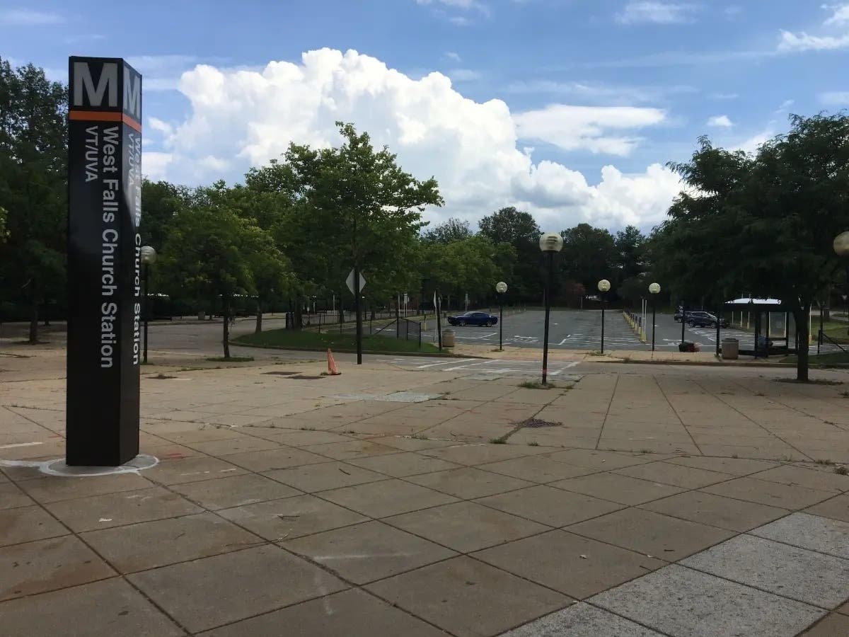 A plan amendment was requested for the West Falls Church Metro development as less space for the future Virginia Tech center is anticipated.