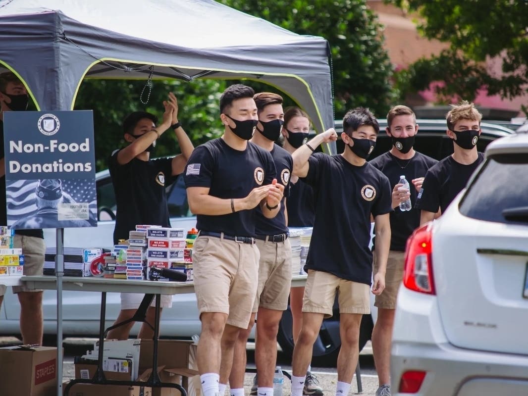 A West Point cadet's nonprofit Operation Golden Shield will hold a collection event to help homeless veterans in the DC area.