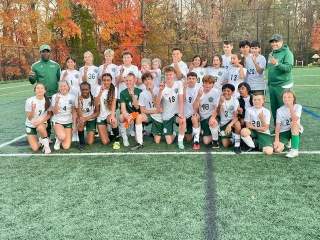 Green Hedges School's varsity soccer team won its ABC League championship after a 6-0 season. 
