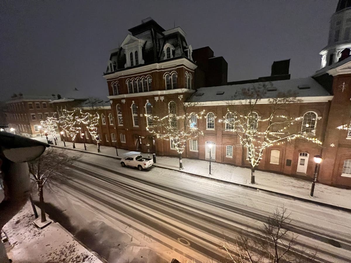 Share your snow storm photos from greater Alexandria for Patch's winter storm gallery. Pictured is Alexandria City Hall with snow.