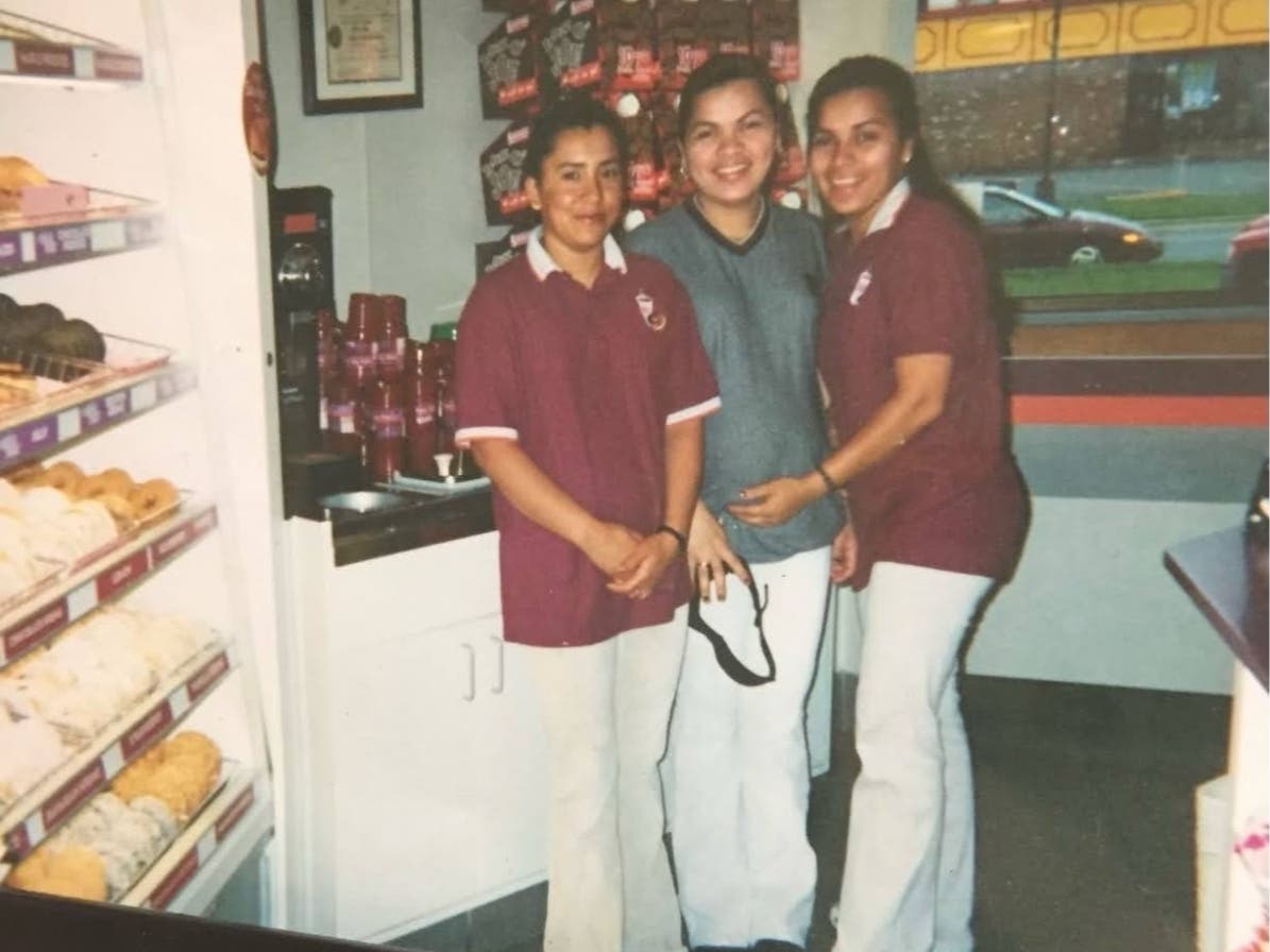 The Dunkin' location on Centreville Road in Manassas, pictured in 1999, is celebrating its 25th anniversary. 