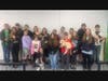 (Photo, back row, fifth from left, holding black and white puppy) Reach Homeschool Group Beta Clubs Sponsor Charline Cooke and about 20 students from Fredericksburg dedicate a morning each week to volunteer at Old Dominion Humane Society (ODHS). 
