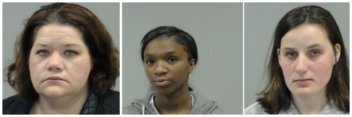 Left to right, Healy, Flemister, and Radke