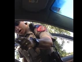 Sandra Bland's own cellphone video has emerged four years after her controversial arrest and death. 