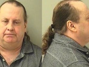 Shane Pfister is accused of threatening the Aurora Housing Authority after they tried to evict him. 