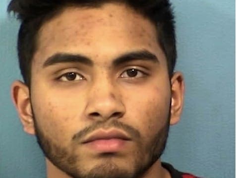 Yusuf Syed, 19, is charged with shooting two men. 
